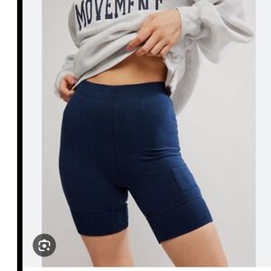 FP Movement Victory Ribbed Biker Shorts Small athleisure layered streetwear